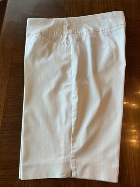 Chico's White Women's Bermuda Shorts